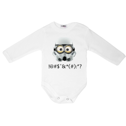 Carra Star Wars Minion бебешко боди